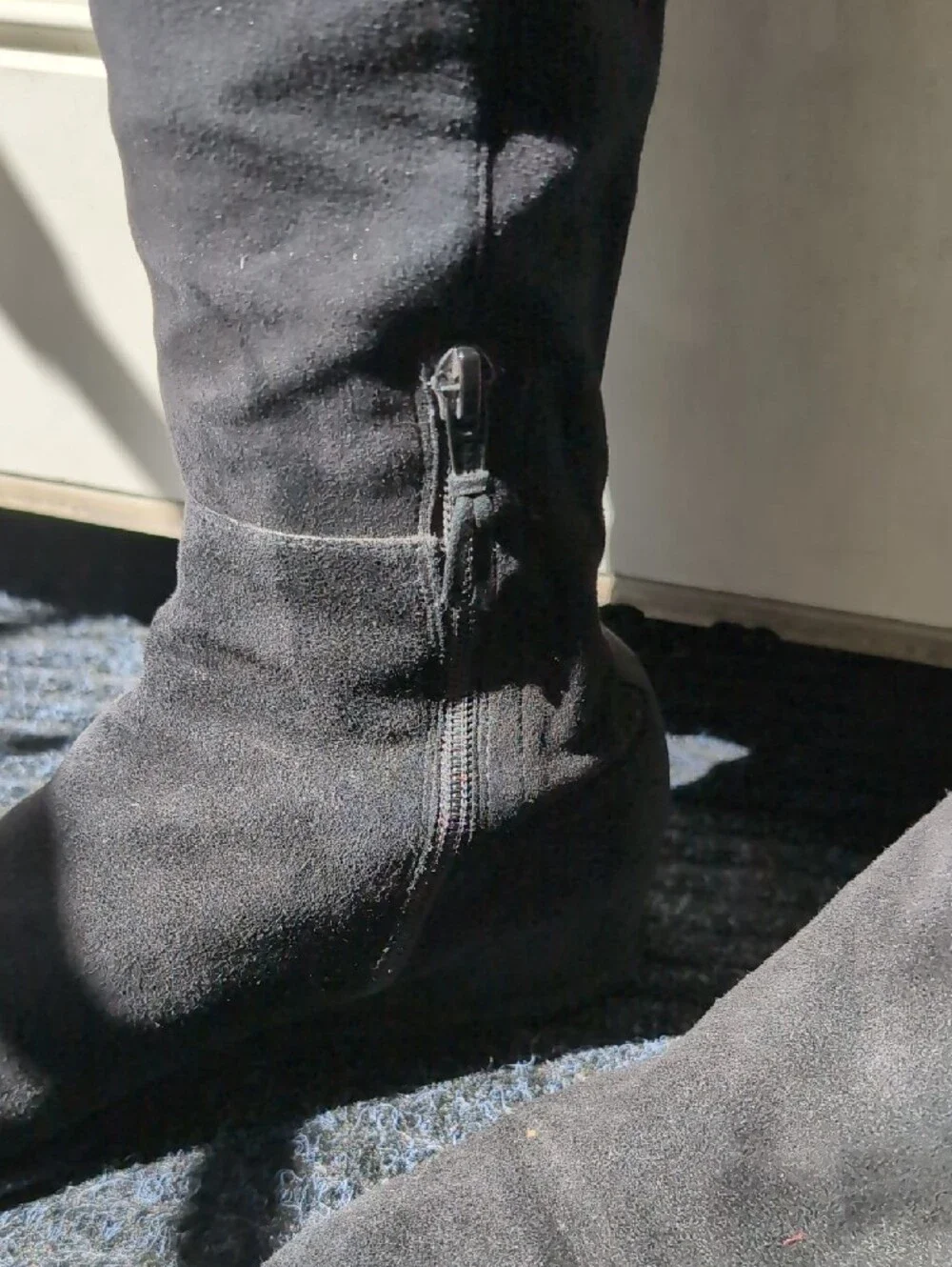 Stuart Weitzman Over-the-Knee Suede Boots